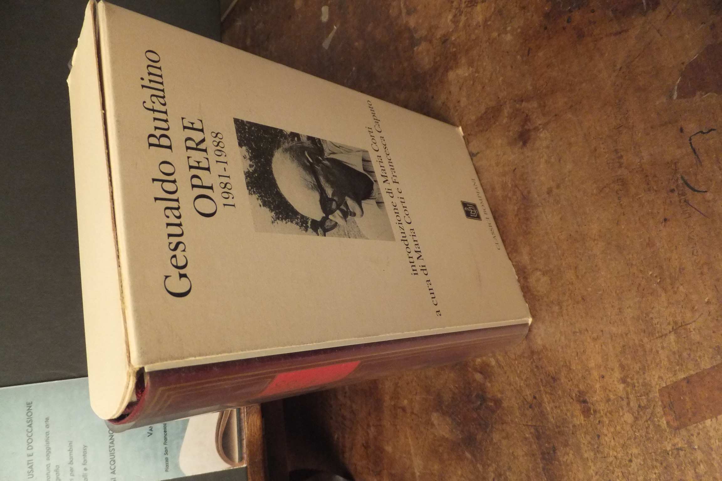 OPERE 1981 - 1988 GESUALDO BUFALINO