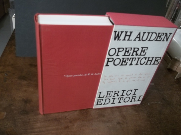 OPERE POETICHE DI W. H. AUDEN - VOLUME PRIMO