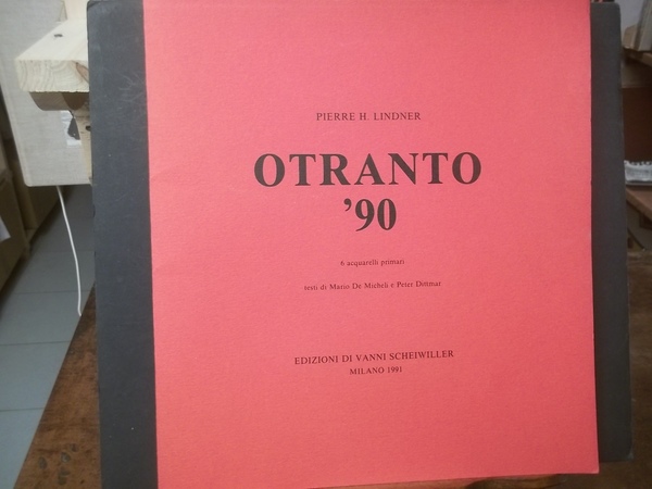 OTRANTO 90 6 ACQUARELLI PRIMARI TESTI DI MARIO DE MICHELI …