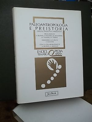 PALEOANTROPOLOGIA-E PREISTORIA-ORIGINI PALEOLITICO-MESOLITICO