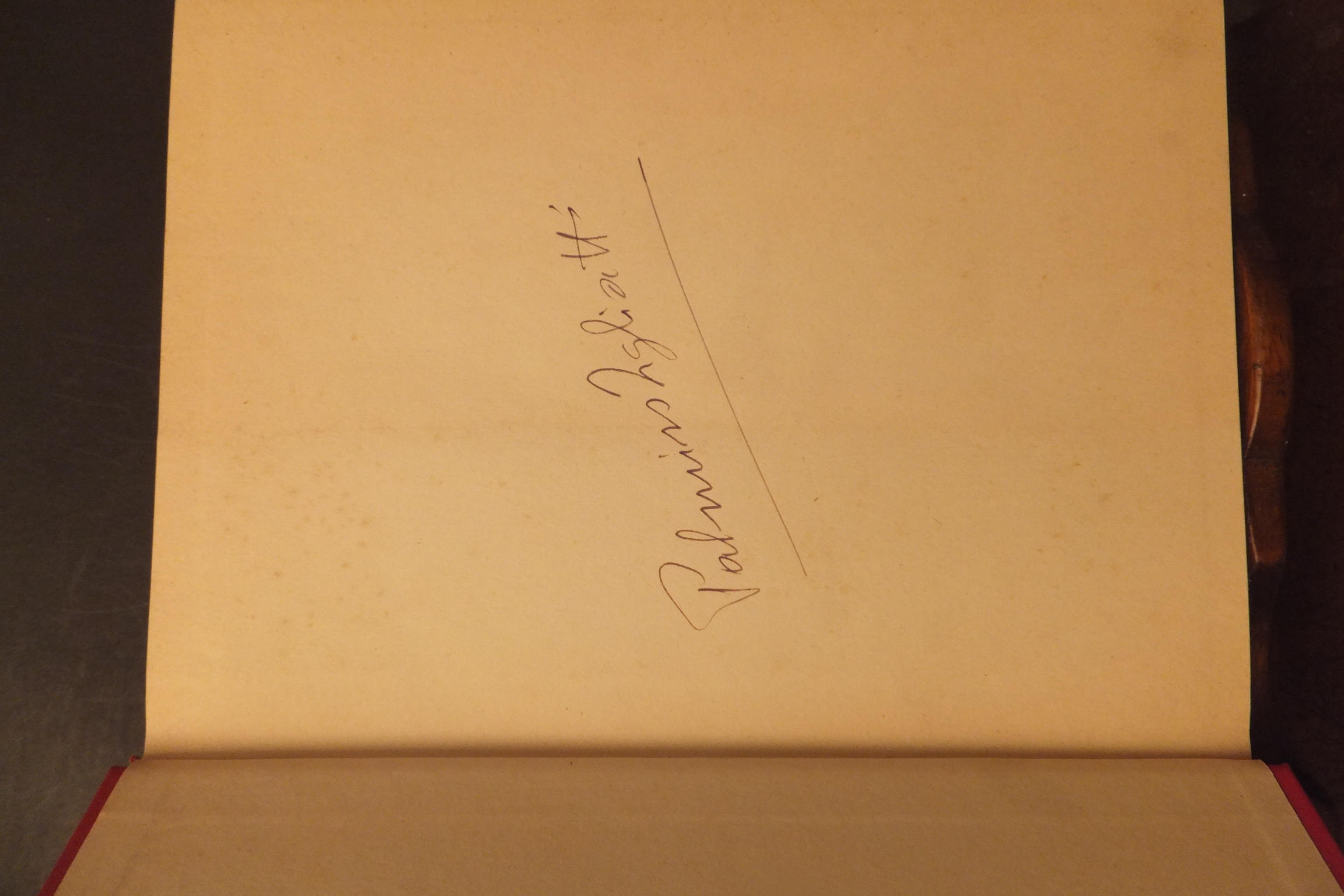 PALMIRO TOGLIATTI AUTOGRAFO AL RISGUARDO DI VIE NUOVE MILLE DOMANDE …