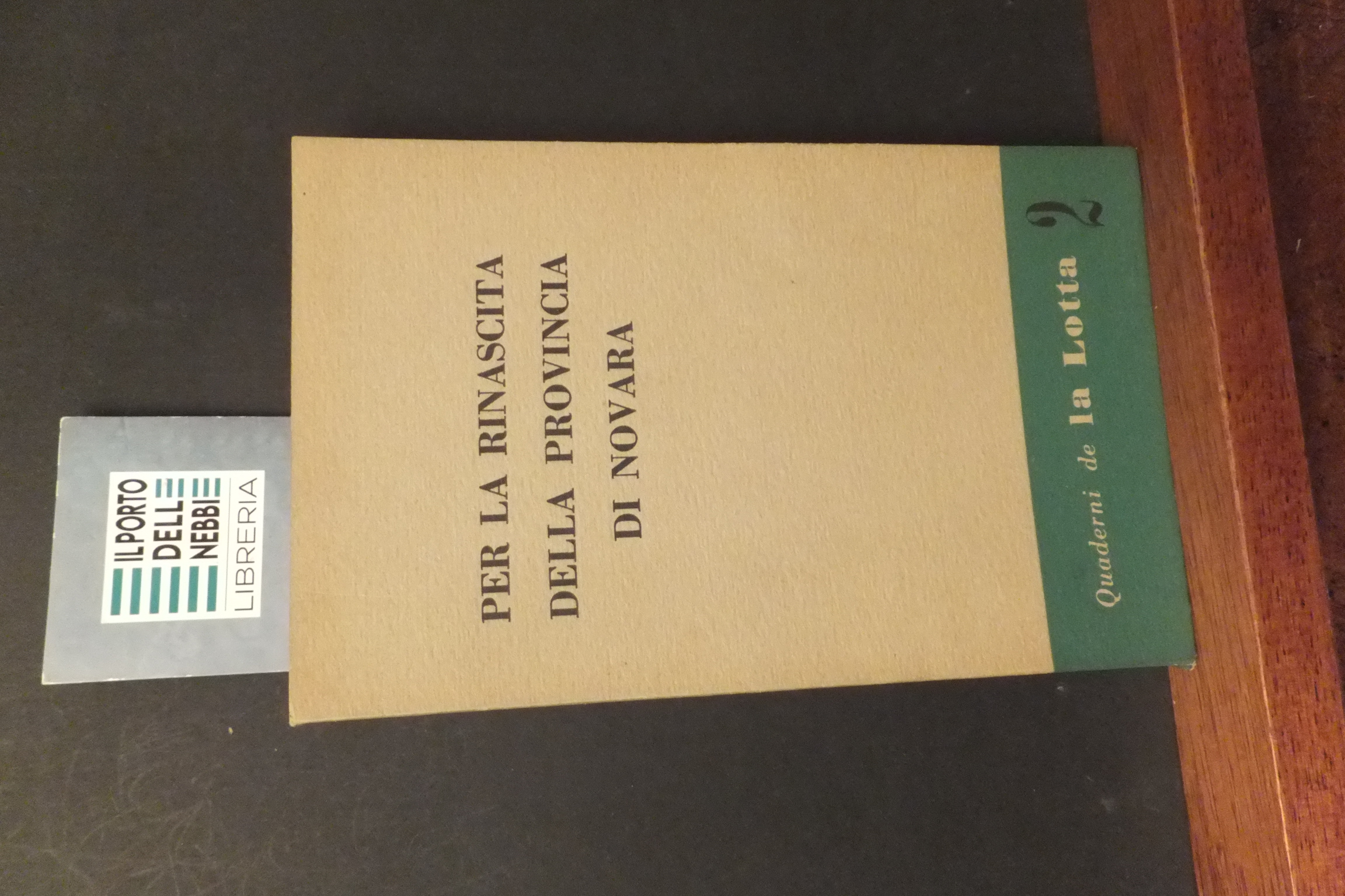 PER LA RINASCITA DELLA PROVINCIA DI NOVARA