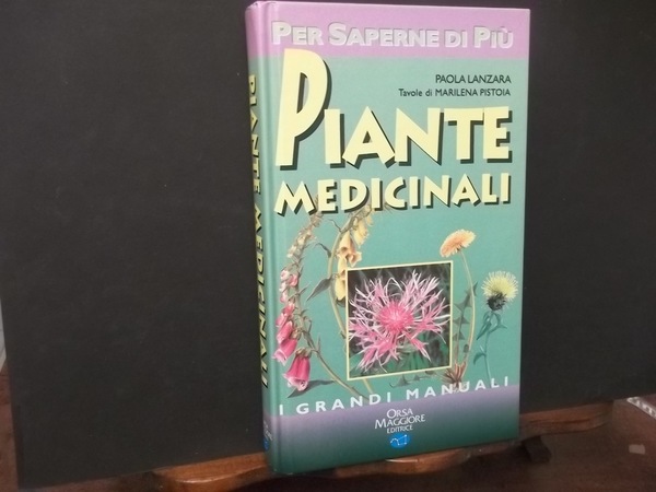 PIANTE MEDICINALI IN GRANDI MANUALI
