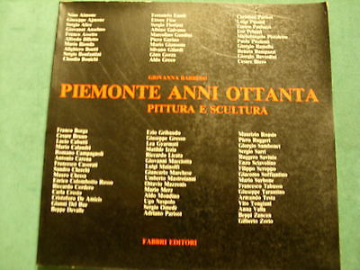 PIEMONTE ANNI 80 PITTURA E SCULTURA
