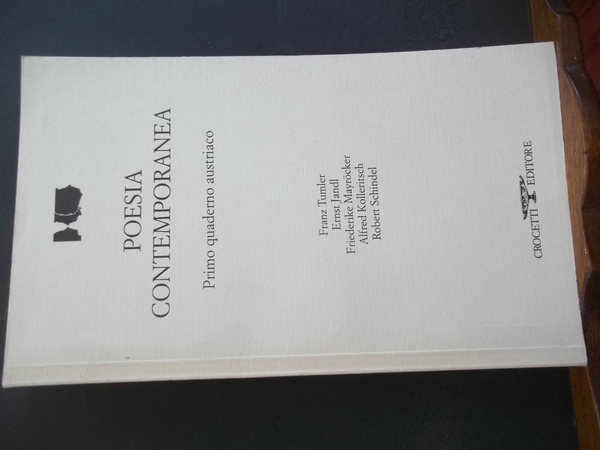 POESIA CONTEMPORANEA PRIMO QUADERNO AUSTRIACO