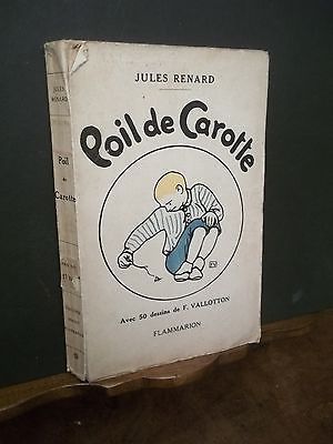POIL DE CAROTTE JULES RENARD 1938 FLAMMAIRON ED. TESTO FRANCESE