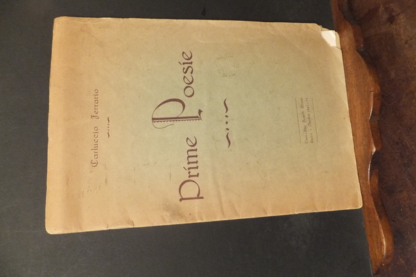 PRIME POESIE - CON DEDICA AUTORE -