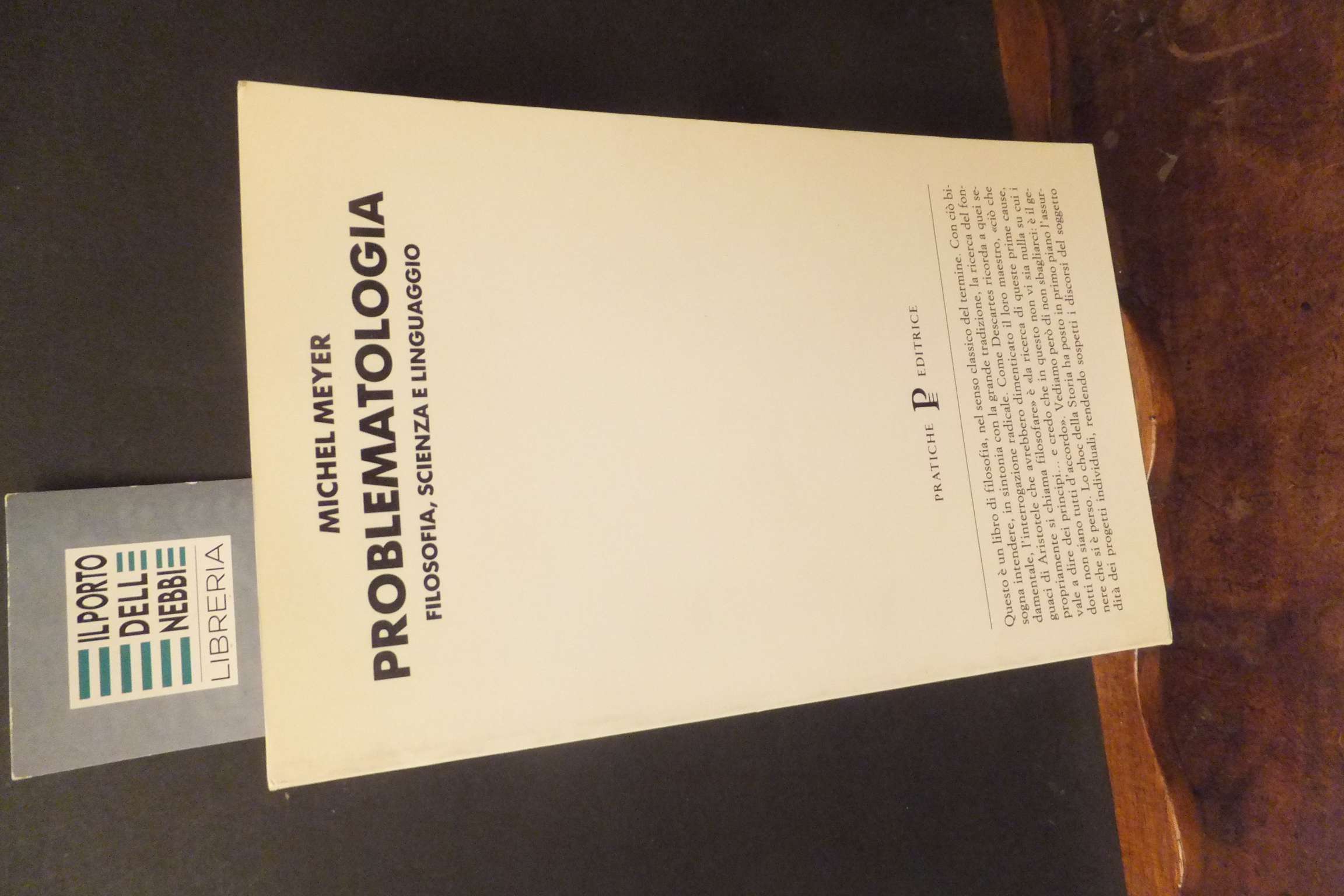 PROBLEMATOLOGIA FILOSOFIA SCIENZA LINGUAGGIO MICHEL MEYER