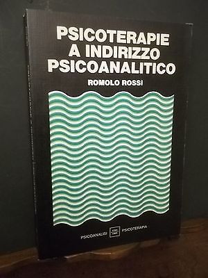 PSICOANALISI PSICOTERAPIA ETAS-A INDIRIZZO PSICOANALITICO R.ROSSI 1974