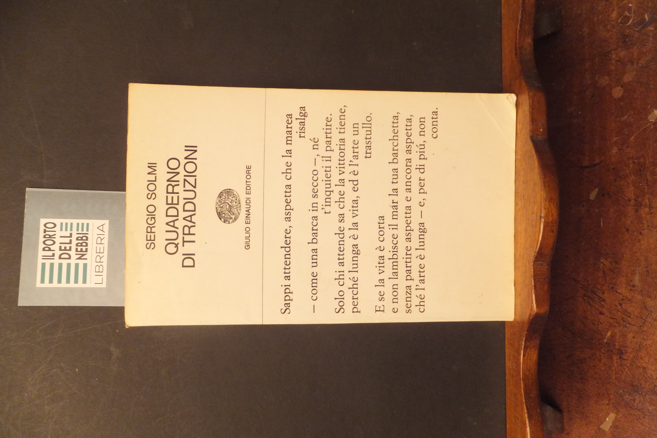 QUADERNI DI TRADUZIONE SERGIO SOLMI