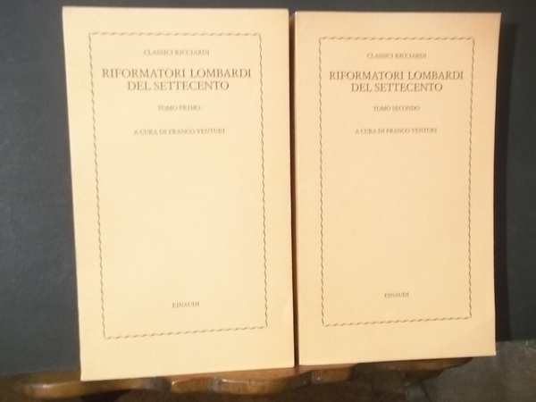 RIFORMATORI LOMBARDI DEL SETTECENTO