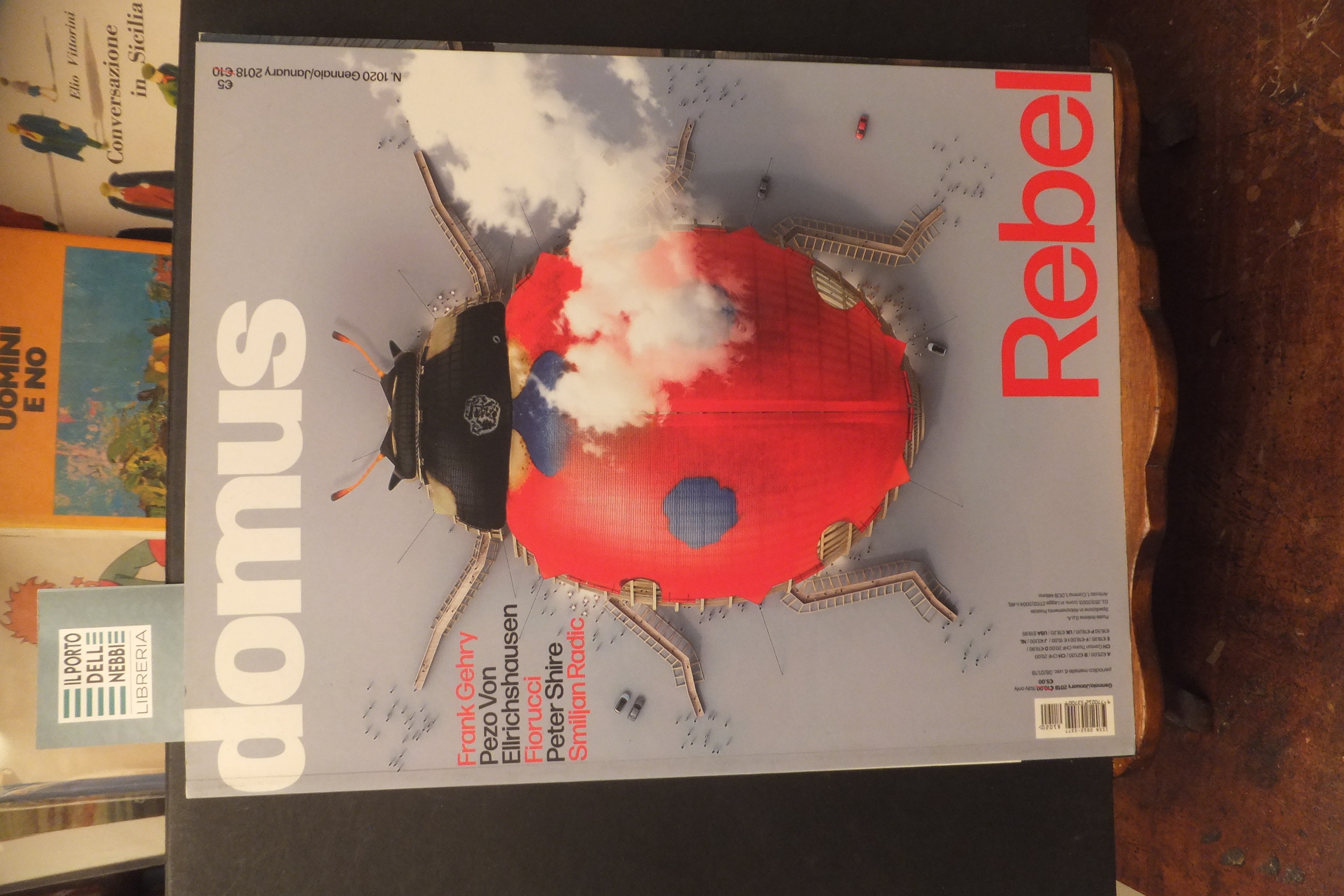 RIVISTA ARCHITETTURA DOMUS 1020 GENNAIO 2018 - REBELLION