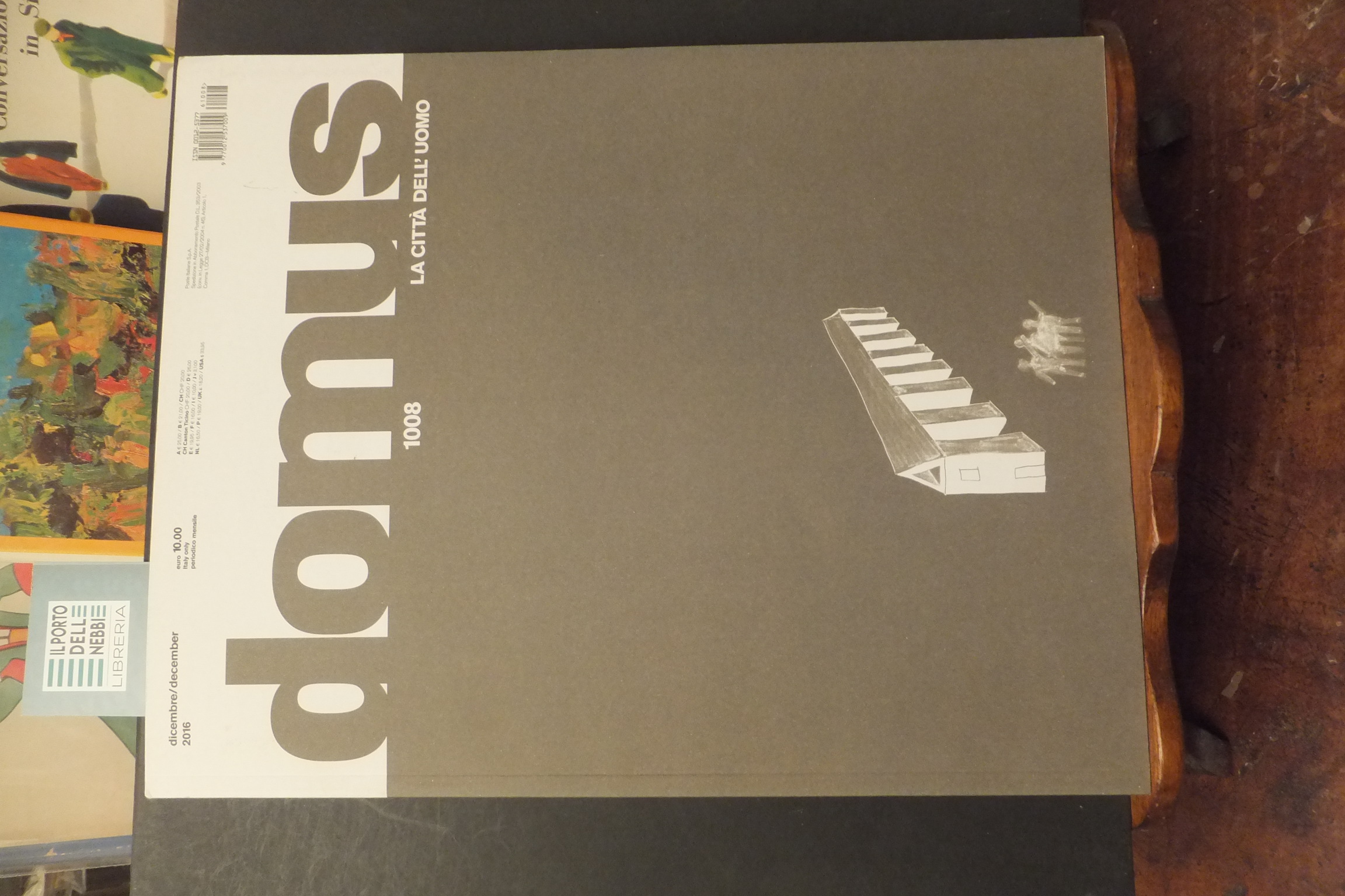 RIVISTA DOMUS 1008 DICEMBRE 2016 ARCHITETTURA LA CITTA' DELL'UOMO