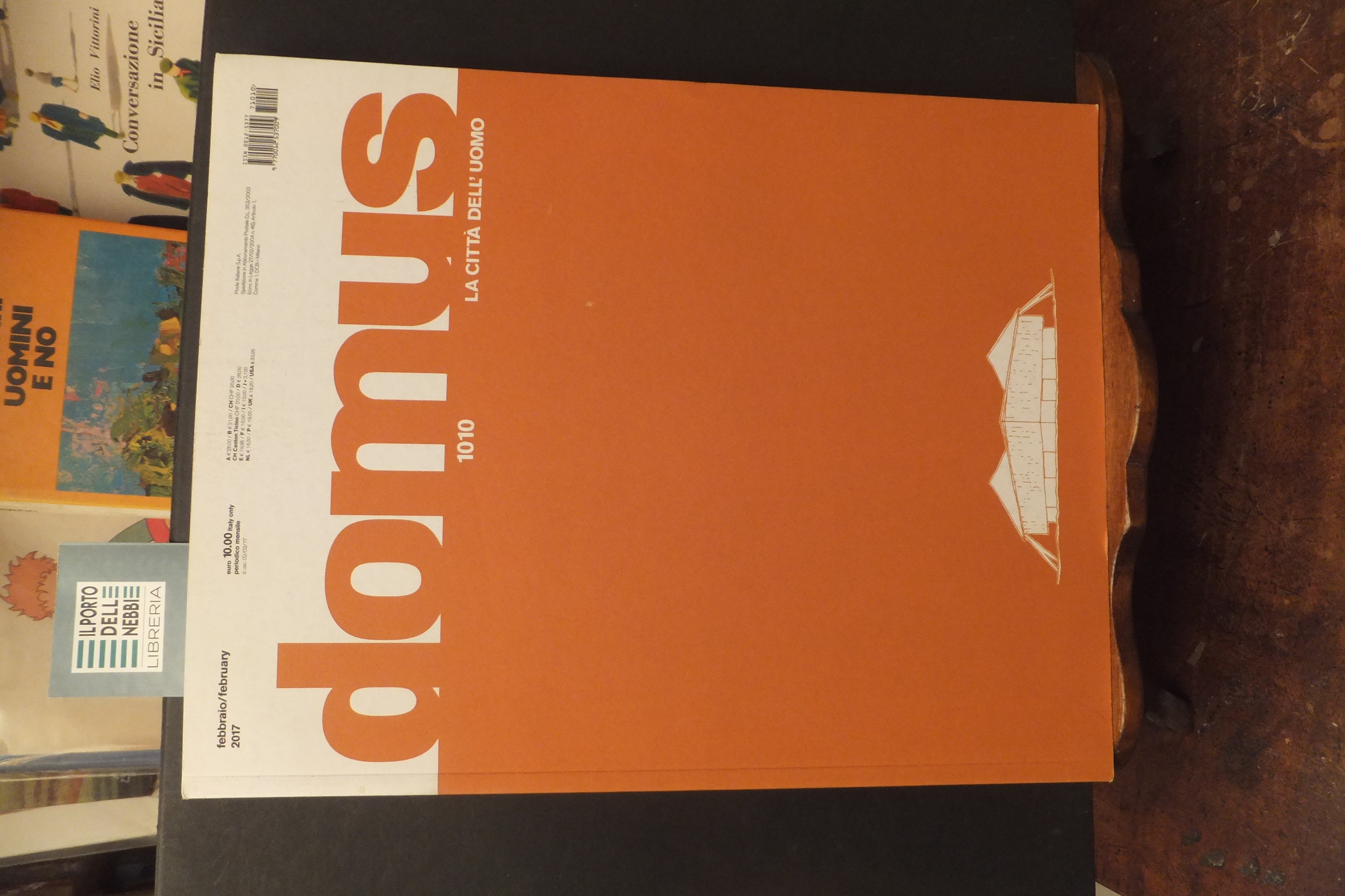 RIVISTA DOMUS 1010 FEBBRAIO 2017 ARCHITETTURA LA CITTA DELL'UOMO