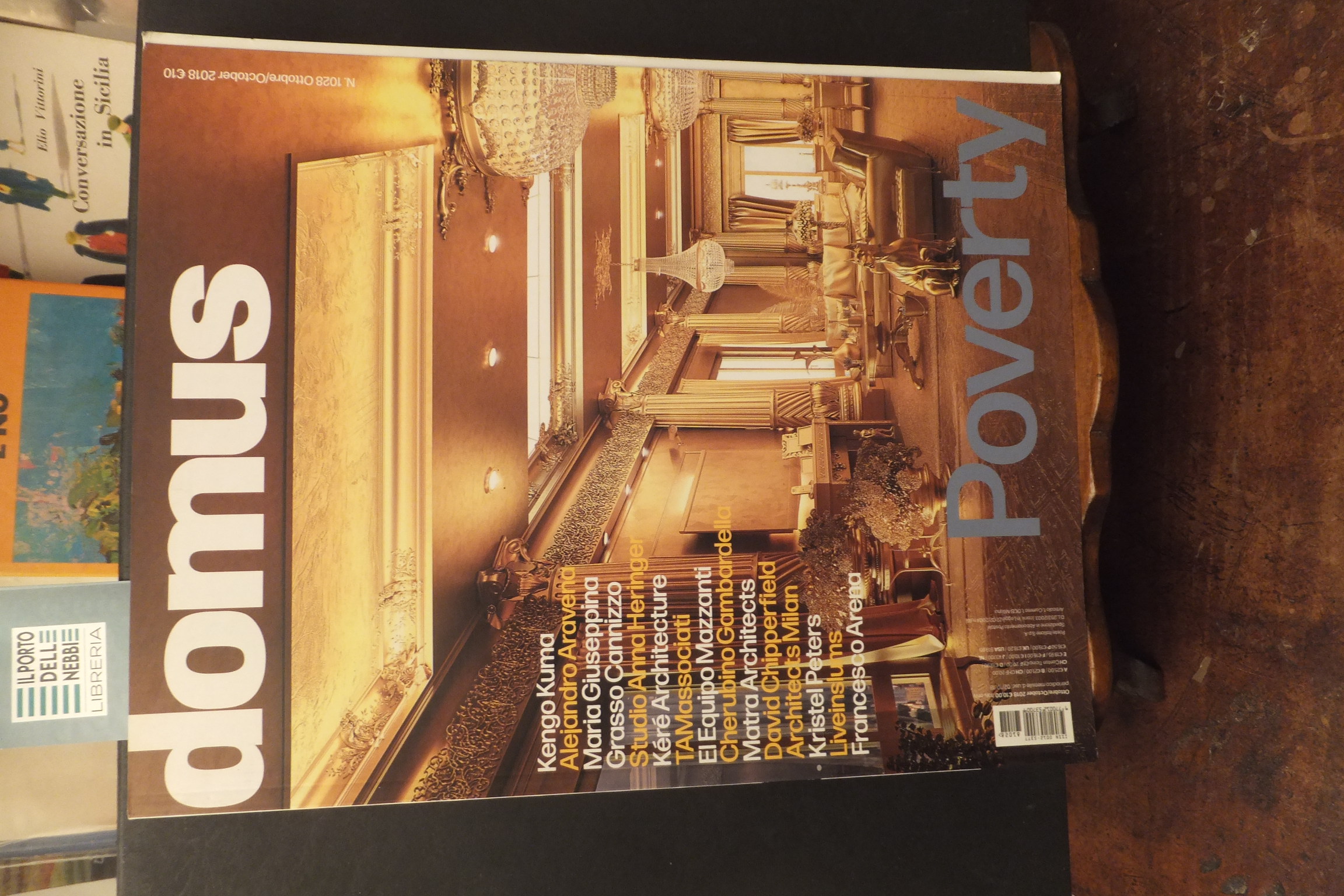 RIVISTA DOMUS 1028 OTTOBRE 2018 ARCHITETTURA POVERTY