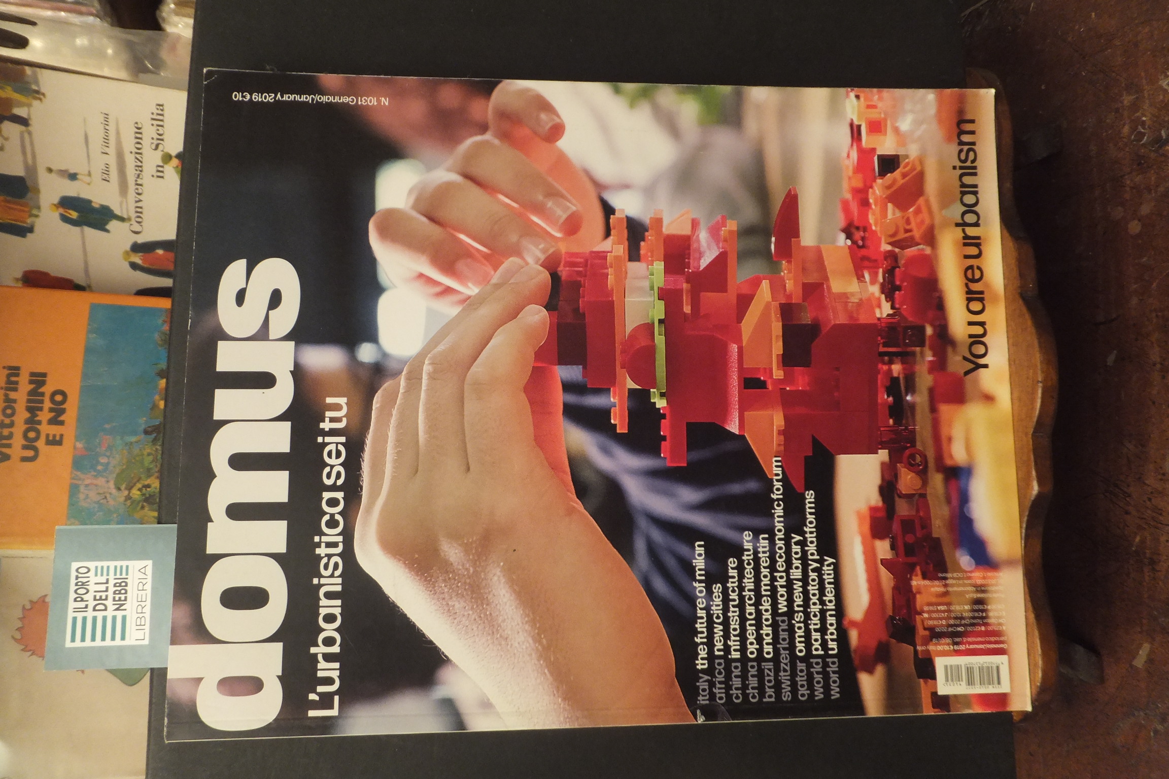 RIVISTA DOMUS 1031 GENNAIO 2019 ARCHITETTURA L'URBANISTICA SEI TU