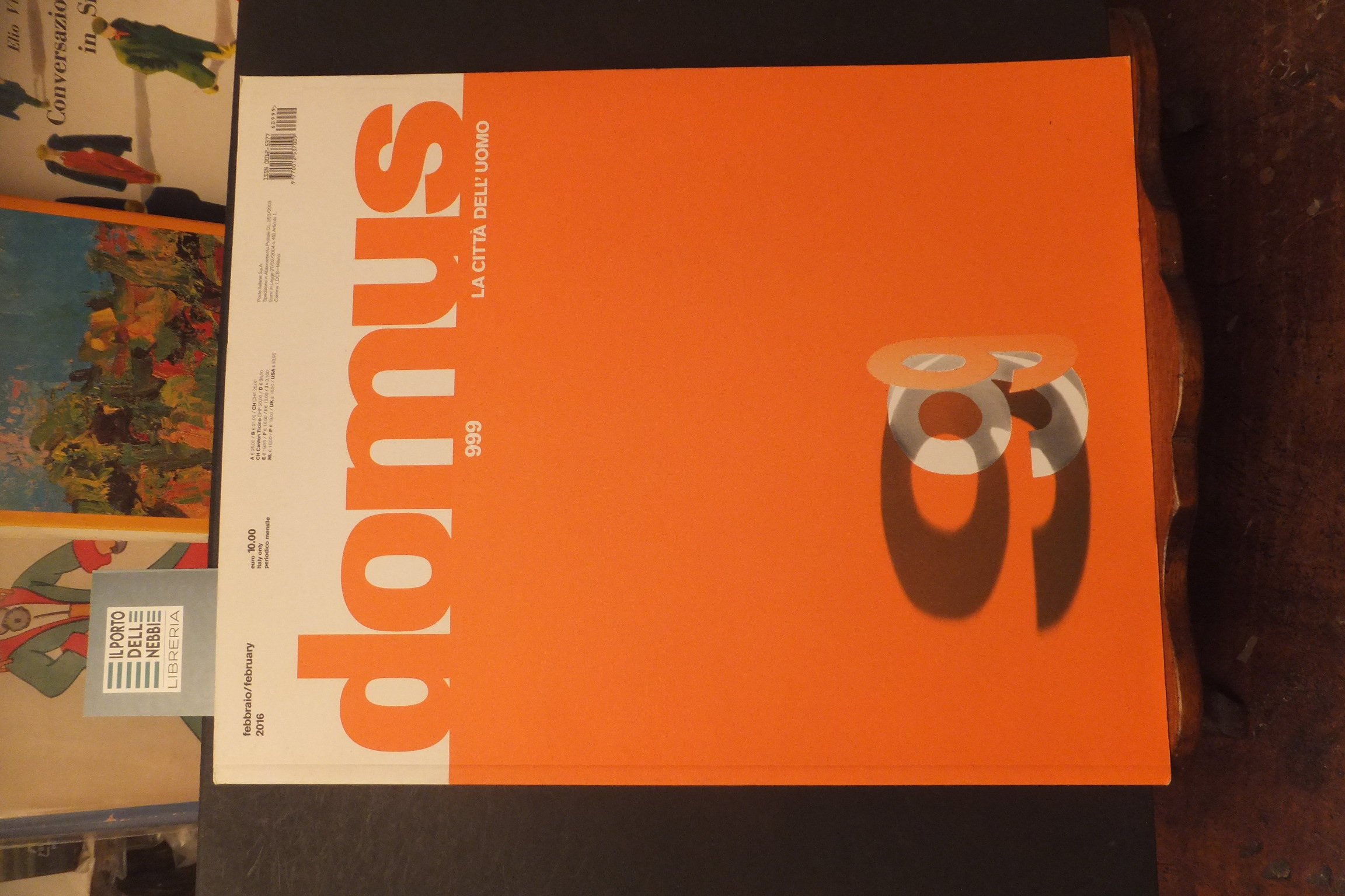 RIVISTA DOMUS 999 FEBBRAIO 2016 ARCHITETTURA LA CITTA' DELL'UOMO