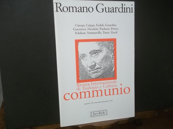 RIVISTA INTERNAZIONALE DI TEOLOGIA E CULTURA COMMUNIO NUMERO 132 NOVEMBRE …
