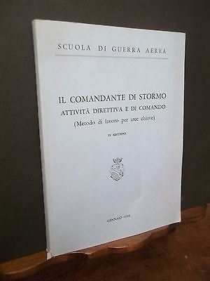 SCUOLA DI GUERRA AEREA-IL COMANDANTE DI STORMO-1988-AEREI AVIAZIONE