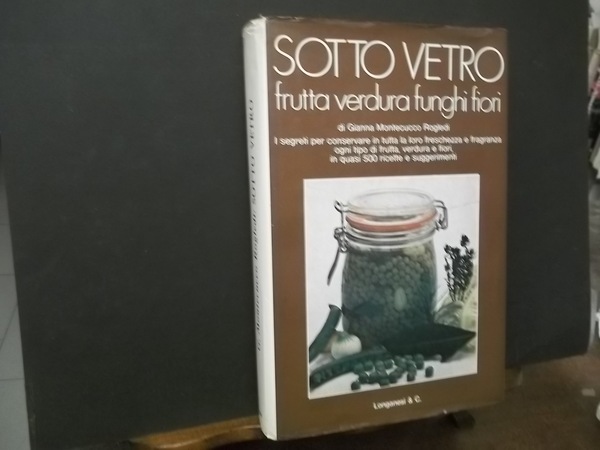 SOTTO VETRO FRUTTA VERDURA FUNGHI FIORI