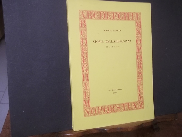 STORIA DELL'AMBROSIANA