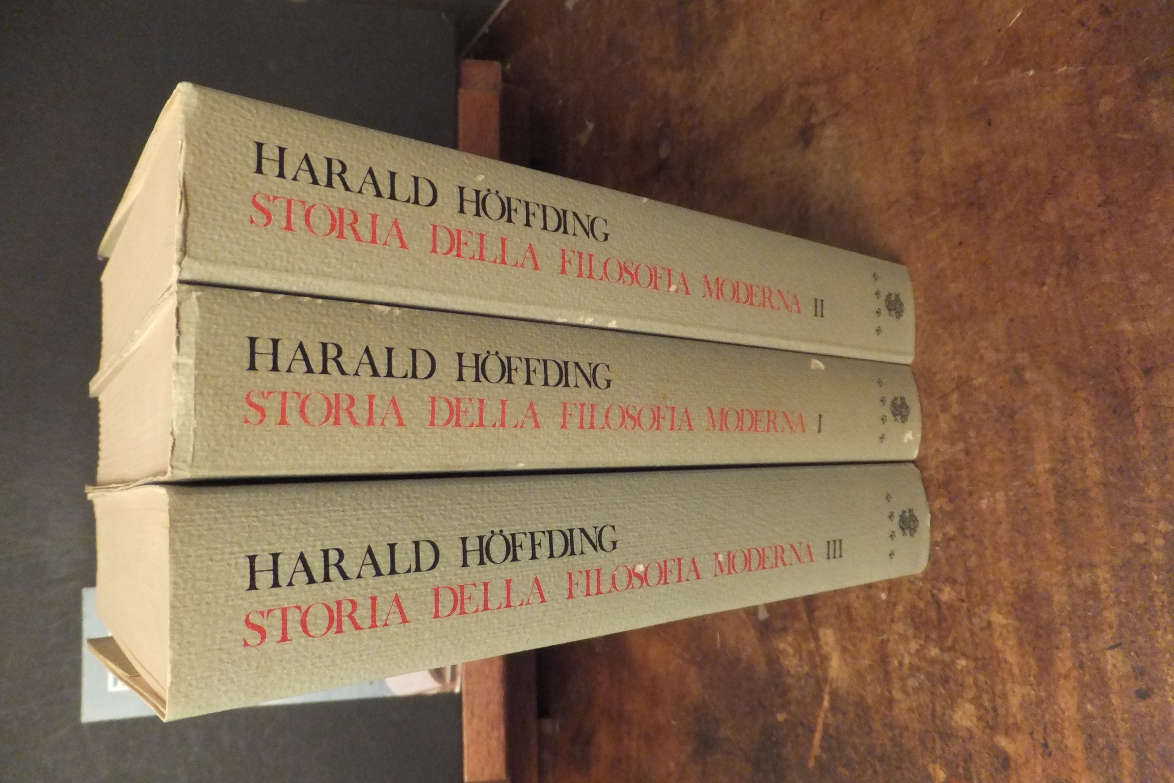 STORIA DELLA FILOSOFIA MODERNA HARALD HOFFDING