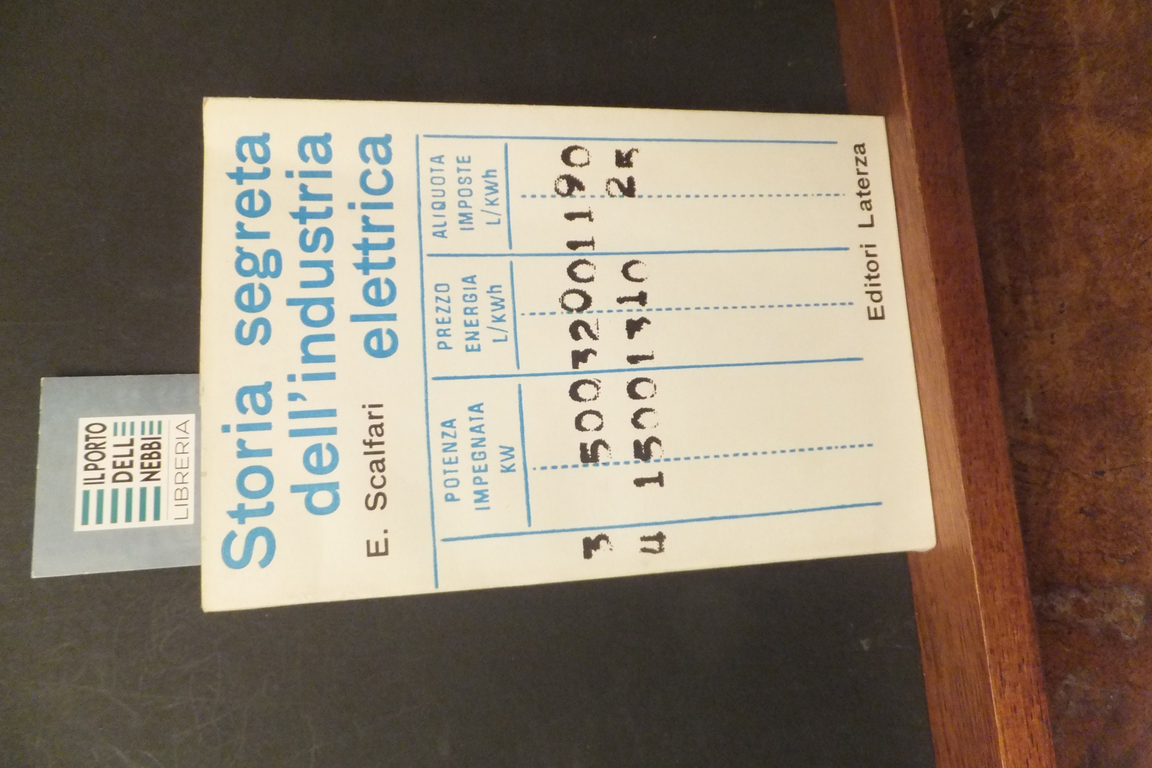 STORIA SEGRETA DEL'INDUSTRIA ELETTRICA EUGENIO SCALFARI
