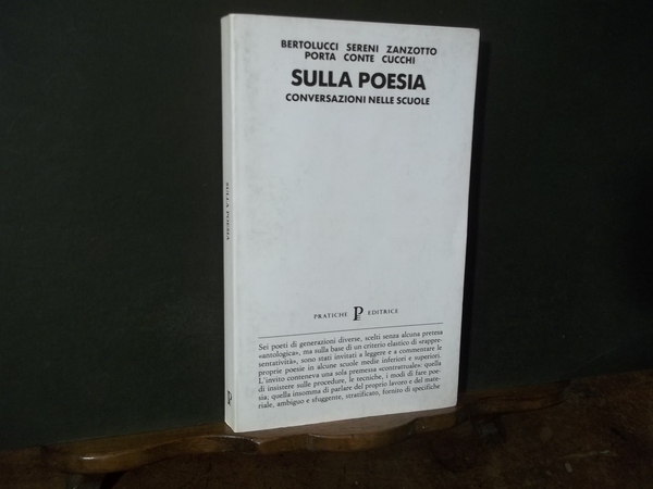 SULLA POESIA CONVERSAZIONI NELLE SCUOLE