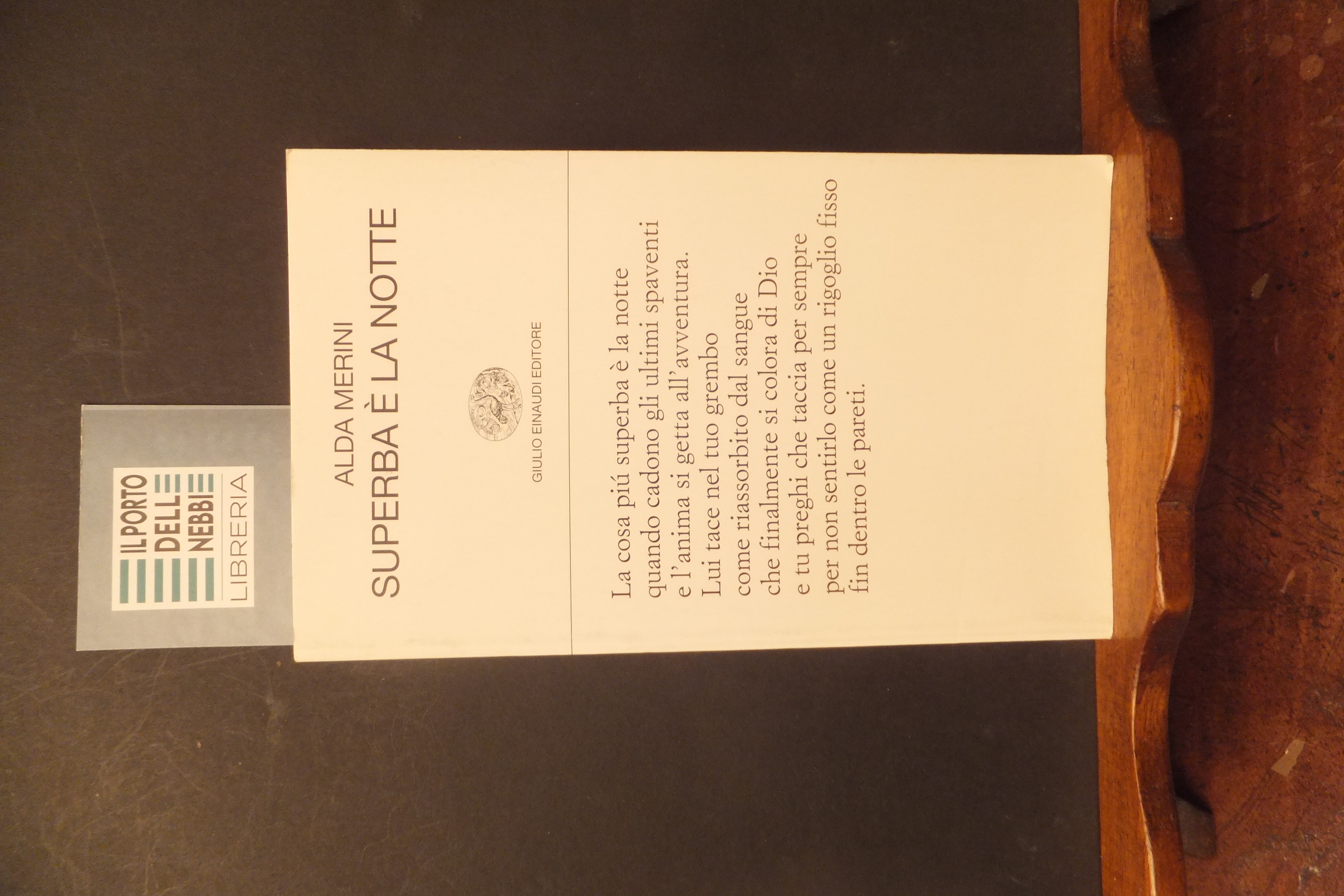 SUPERBA E LA NOTTE ALDA MERINI