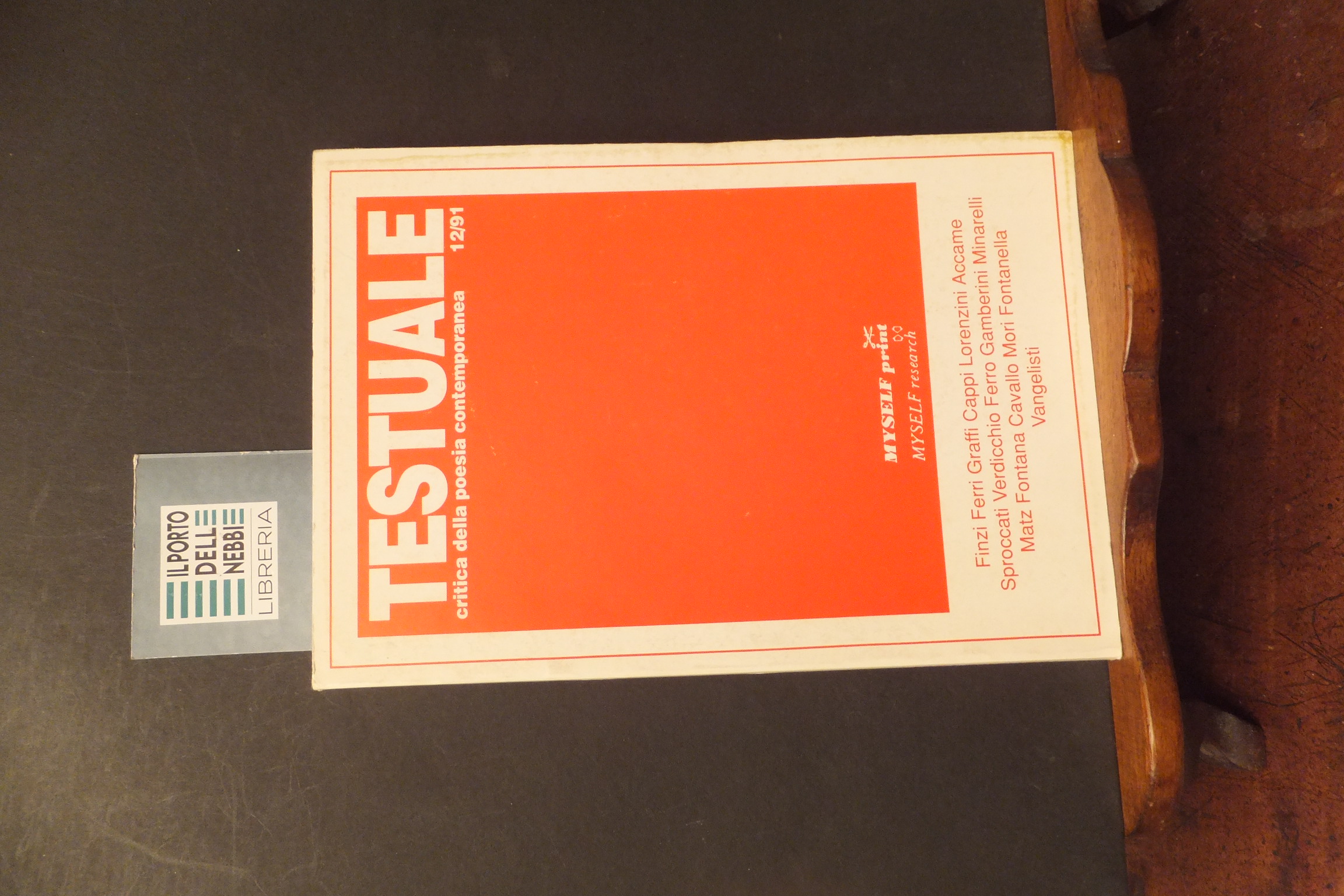 TESTUALE CRITICA DELLA POESIA CONTEMPORANEA 15 - 16 - 93