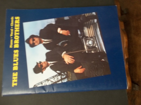 THE BLUES BROTHERS PIANO VOCAL CHORDS