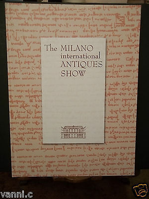 THE MILANO INTERNATIONAL ANTIQUES SHOW PALAZZO BELLE ARTI MILANO 2002