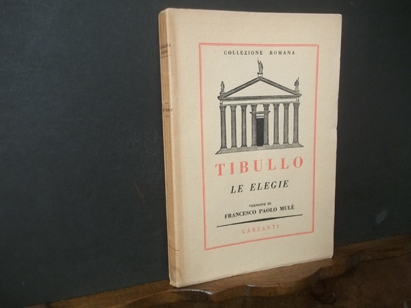 TIBULLO LE ELEGIE