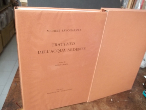 TRATTATO DELL'ACQUA ARDENTE