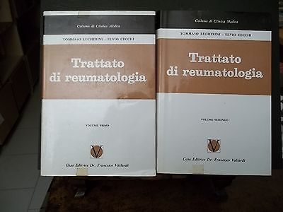 TRATTATO DI REUMATOLOGIA VALLARDI ED. 1954 -2 VOLUMI