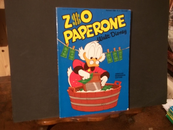 ZIO PAPERONE WALT DISNEY GENNAIO 1988 N. 3