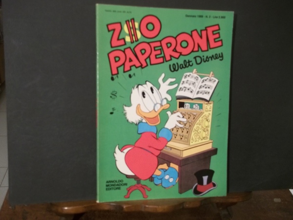 ZIO PAPERONE WALT DISNEY GENNAIO1988 N. 2