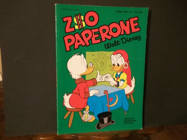 ZIO PAPERONE WALT DISNEY MAGGIO 1988 N. 7