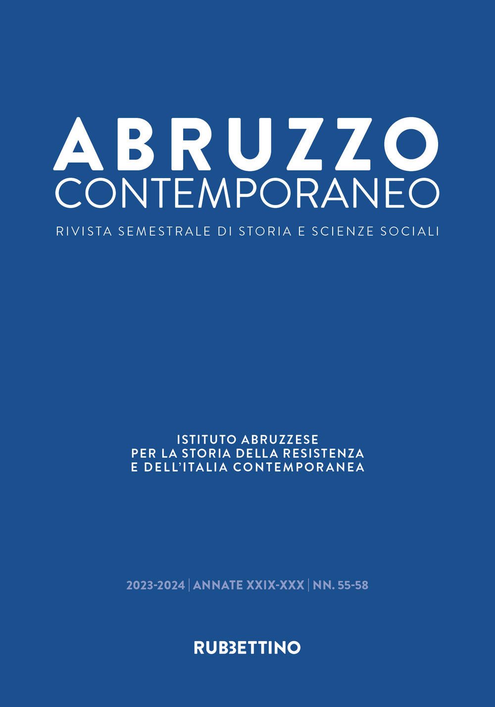 Abruzzo Contemporaneo. Vol. 55-58
