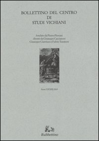 Bollettino del Centro di studi vichiani. Vol. 33