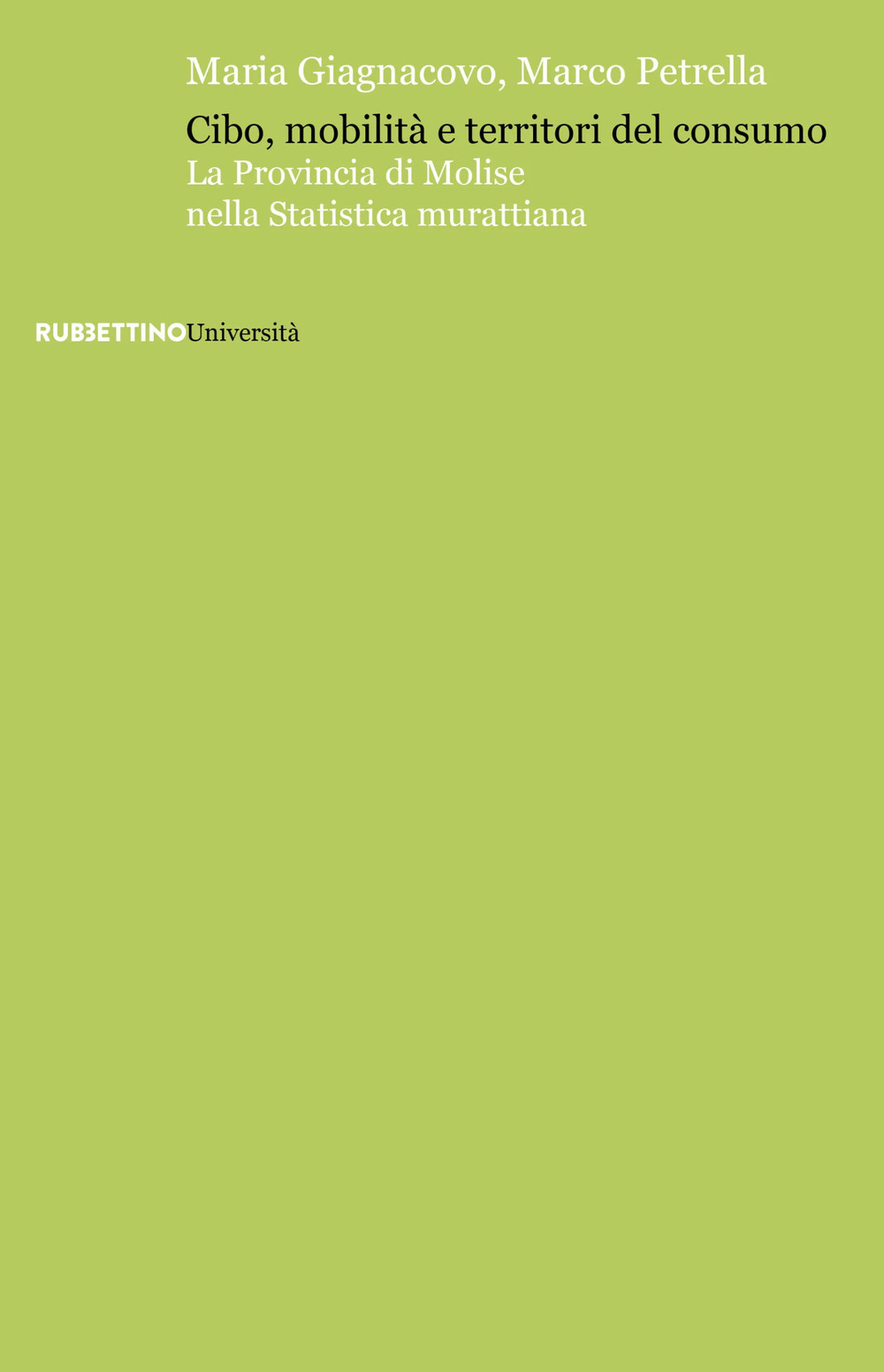 Cibo, mobilità e territori del consumo. La Provincia di Molise …