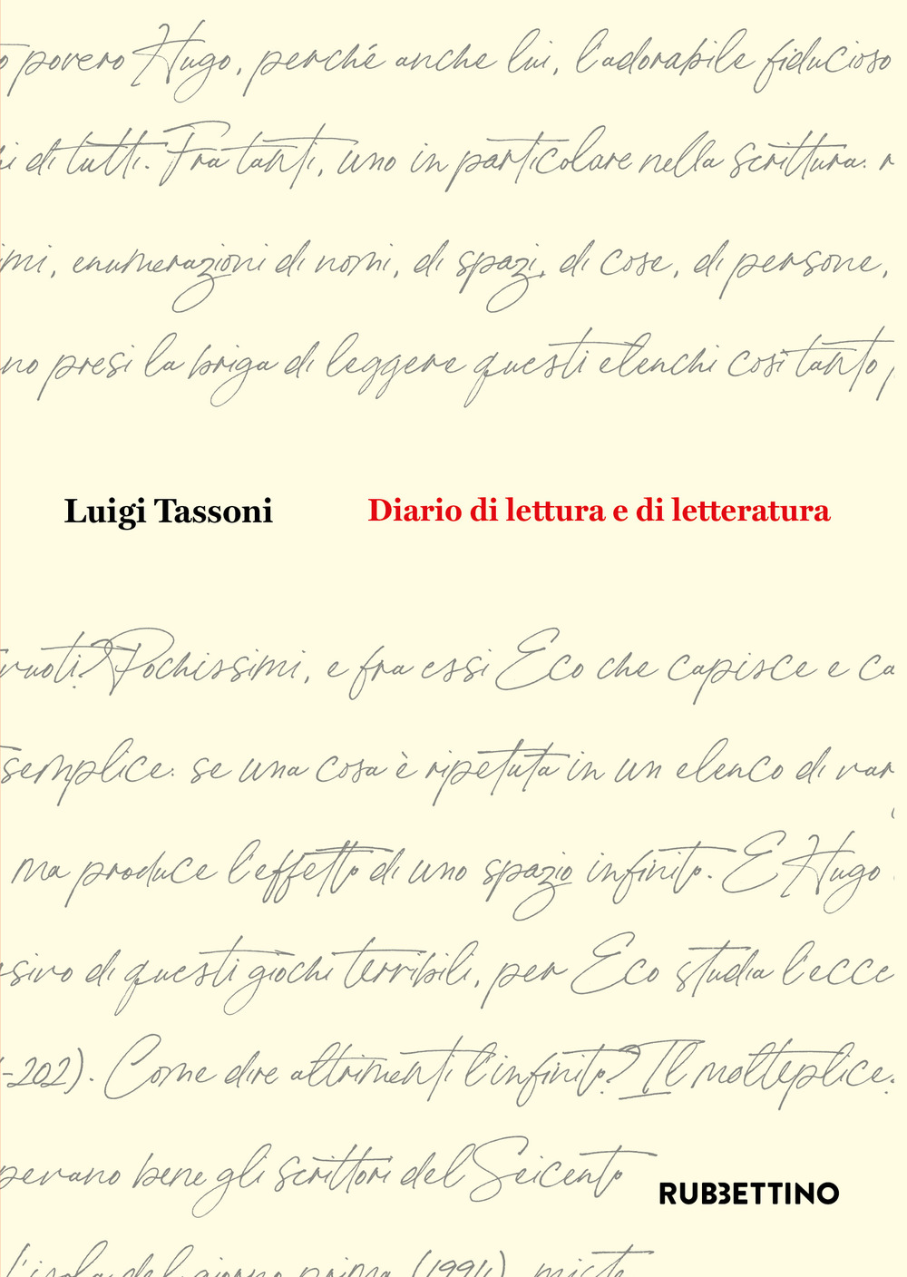 Diario di lettura e di letteratura