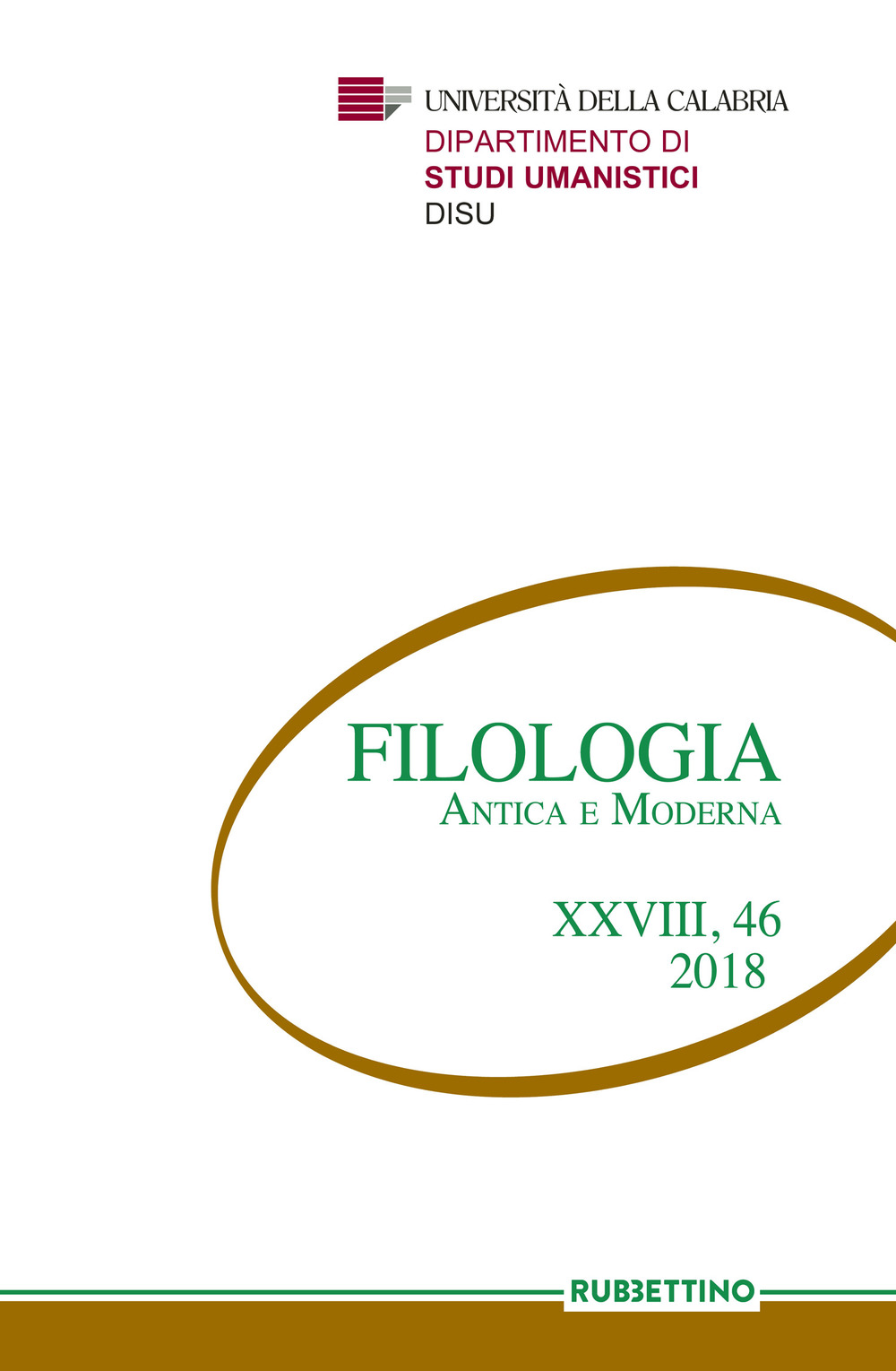 Filologia antica e moderna. Vol. 46