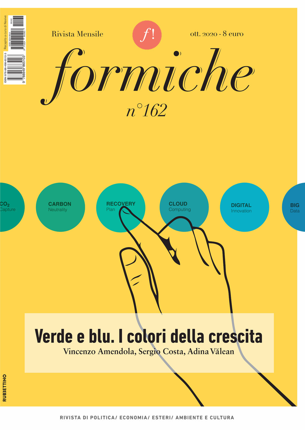 Formiche. Vol. 162: Verde e blu. I colori della crescita