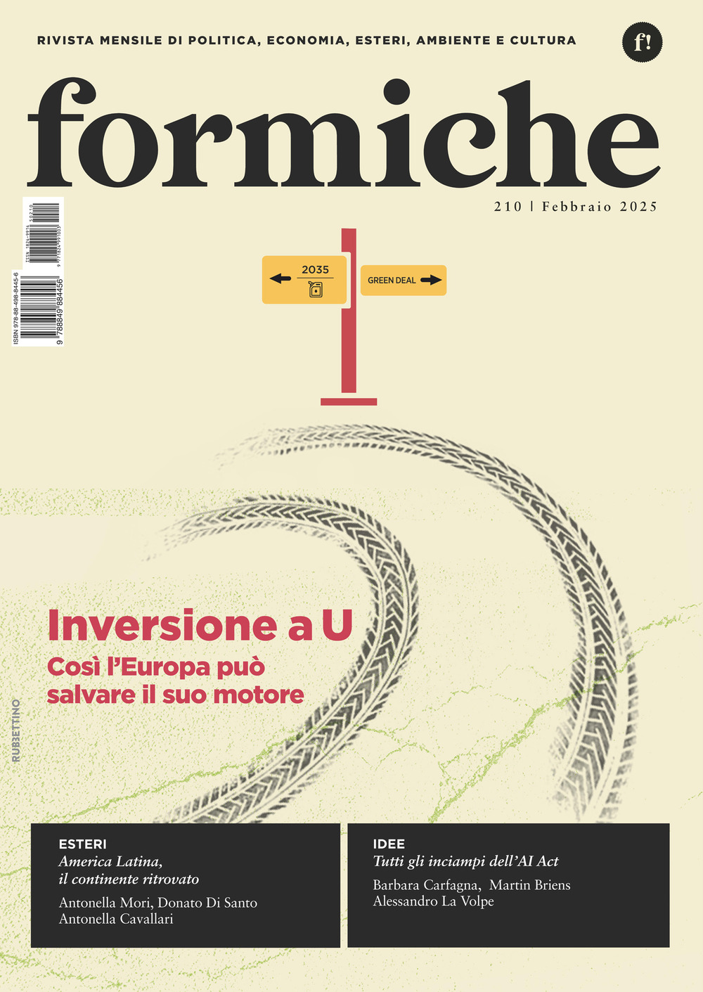 Formiche. Vol. 210: Inversione a U. Così l'Europa può salvare …
