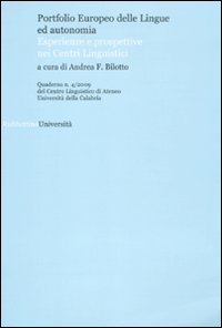 Quaderni del Centro Linguistico dell'università della Calabria. Vol. 4: Portfolio …