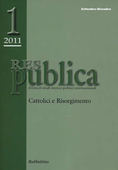 Res pubblica. Rivista di studi storico-politici internazionali. Vol. 1