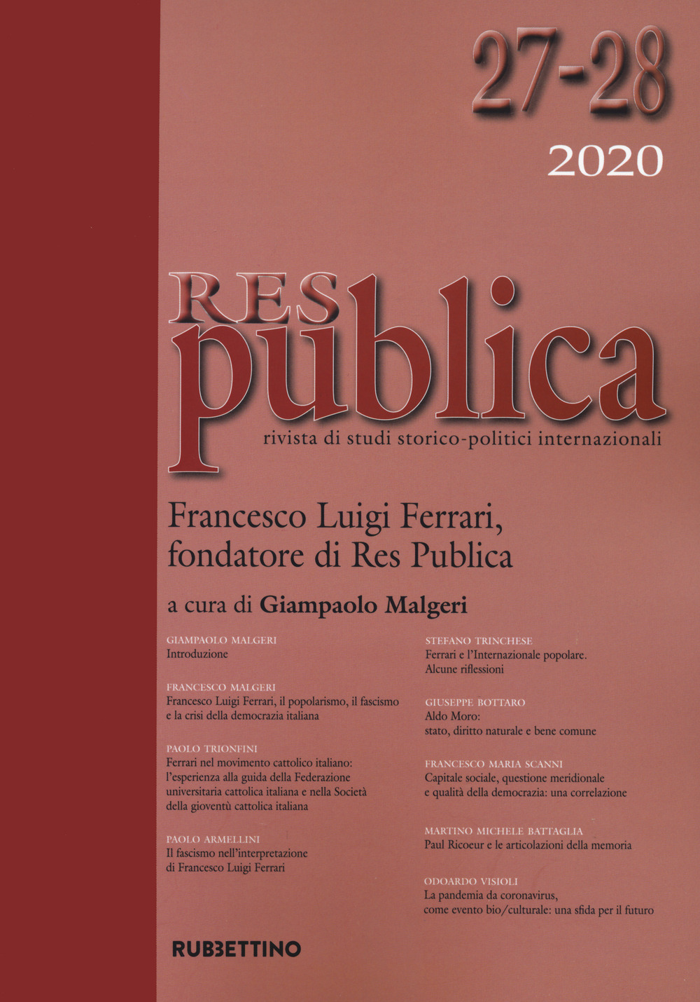 Res publica. Vol. 27-28