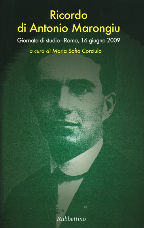 Ricordo di Antonio Marongiu. Giornata di Studio (Roma, 16 giugno …