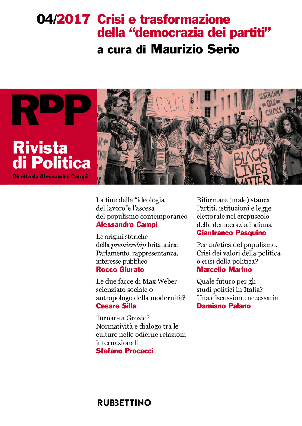 Rivista di politica. Vol. 4: Crisi e trasformazione della «democrazia …